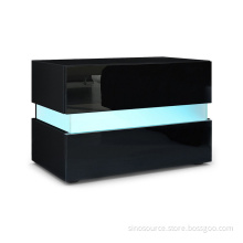 High Gloss Chest of Drawer with LED light